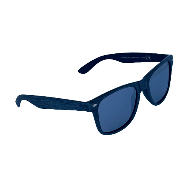 Lunette Polarisante [ Effet bois de couleur gris ]