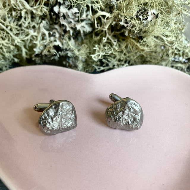 Cufflinks - Textures of Scotland