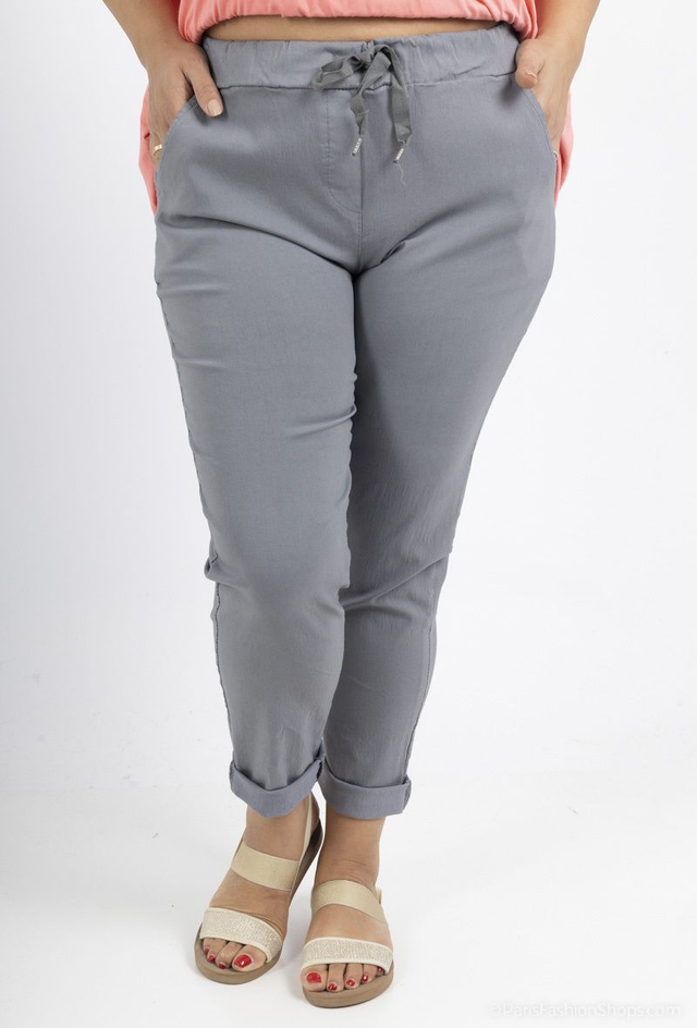 Pantalon 7/8 gris