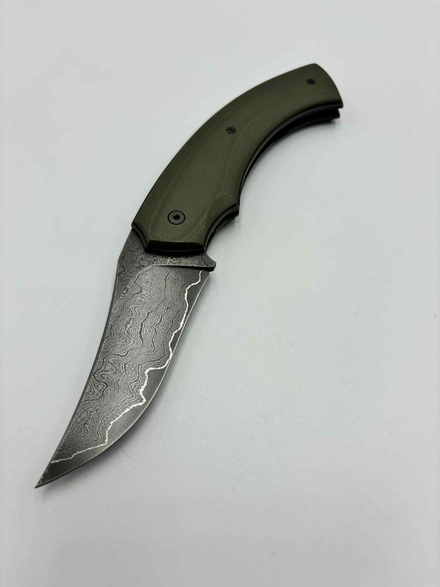 Cors'ère, linerlock, G10 vert olive mat