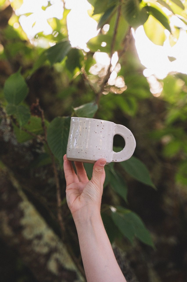 Mug blanc tacheté 🤍