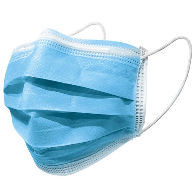Surgical mask 3-ply EN14683 Type IIR bl. pak van 50 stuk