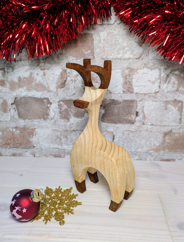 Wooden Reindeer