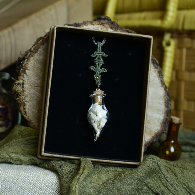 talisman totem statice blanc & quartz