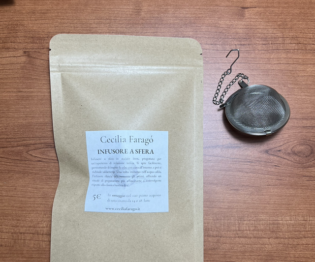 Infusore a sfera in acciaio