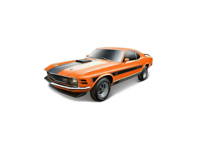 FORD MUSTANG MACH 1 1970 ORANGE Maisto 31453or 1/18