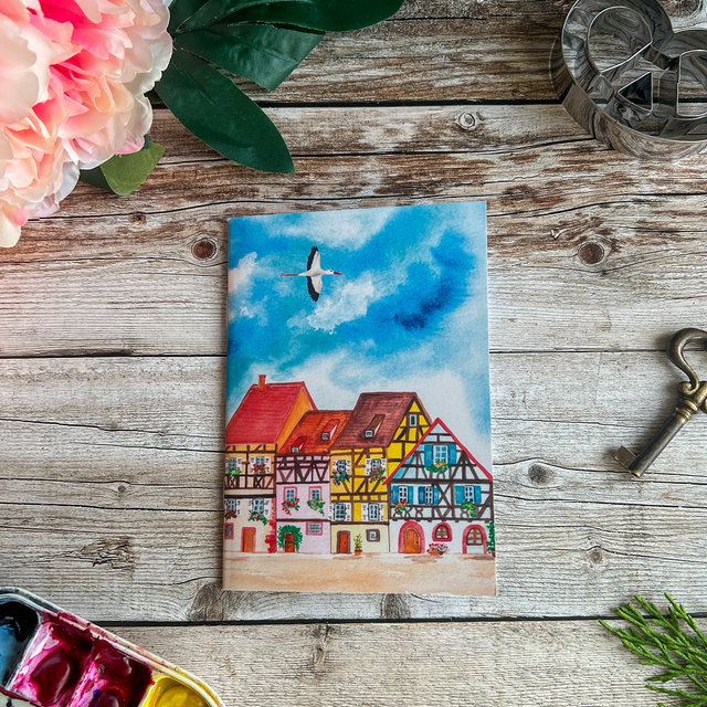 Carnet « rue alsacienne » A6