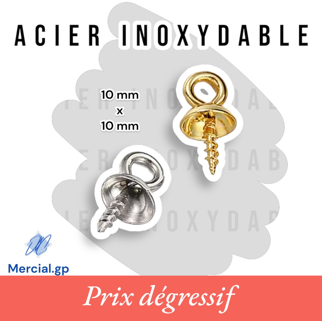 Capuchon à visser - 10 mm