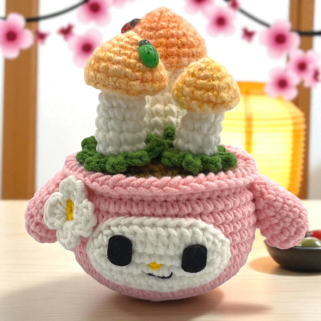  Pot Champignon – Pot Douce Frimousse