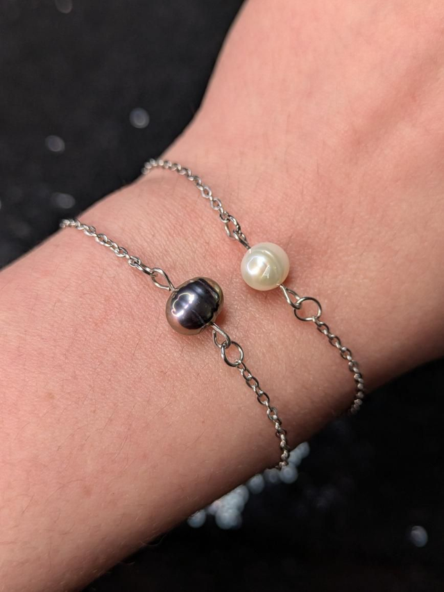 Bracelet perles naturelles 