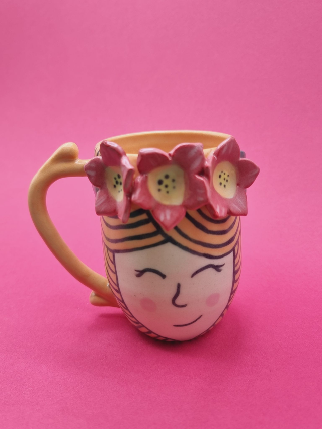 Mug demoiselle Fleurie #MDeF006