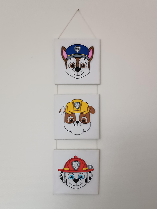 Ensemble de toiles brodées modèle n°5