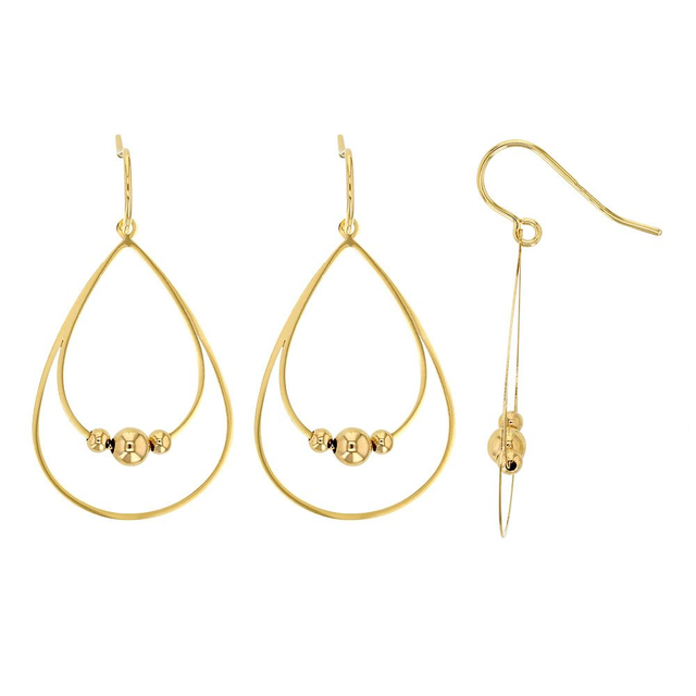 Boucles d'oreilles Fil de perle