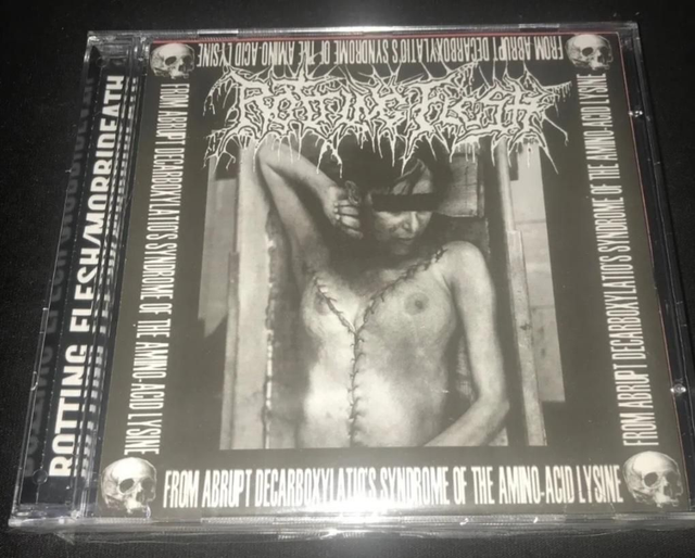 Rotting Flesh / Morbideath - Tormenting The Holy.. Split Cd