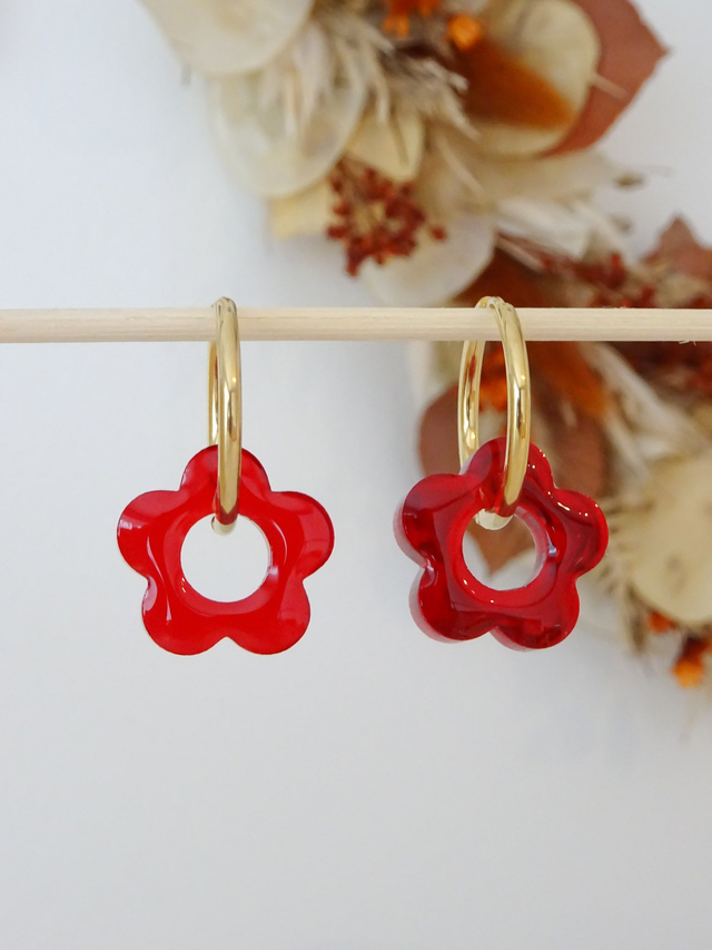 Petite fleur : rouge