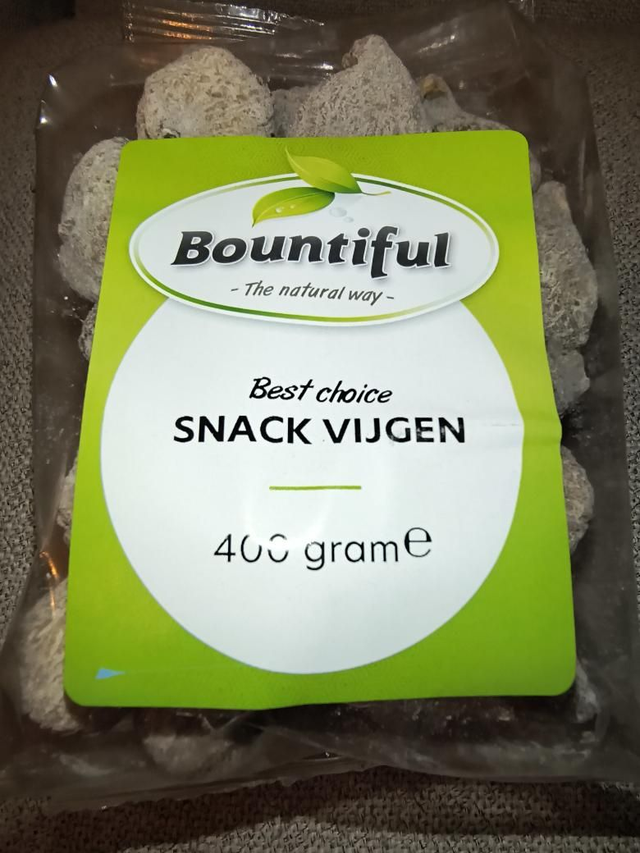 Bountiful - snack vijgen 400gr