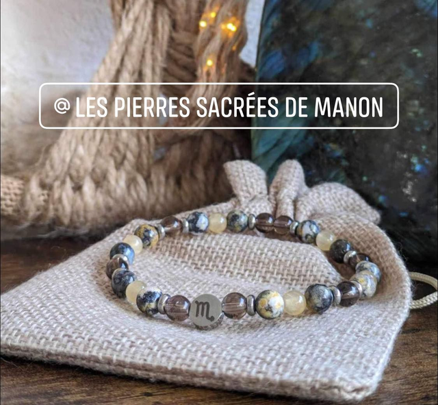 Bracelet du Zodiaque Scorpion