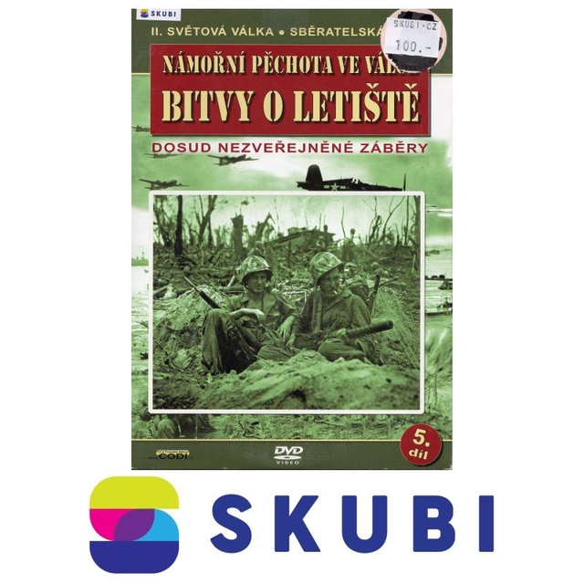 DVD Bitvy o letiště - Námořní pěchota ve válce - česky