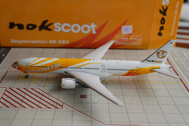 NOK Scoot B-777-200ER (HS-XBA), 1:400 Phoenix