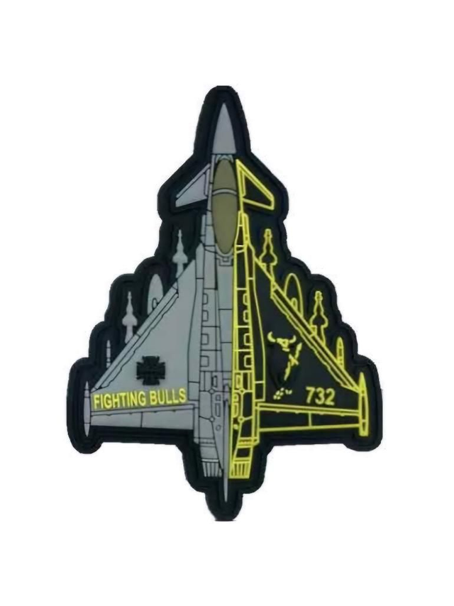 Eurofighter Silhouette 732 yellow