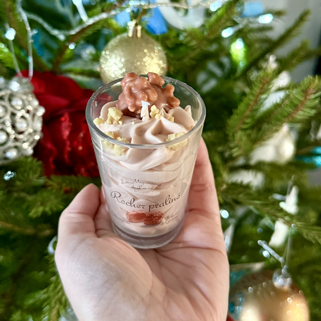 Bougie Rocher Praliné