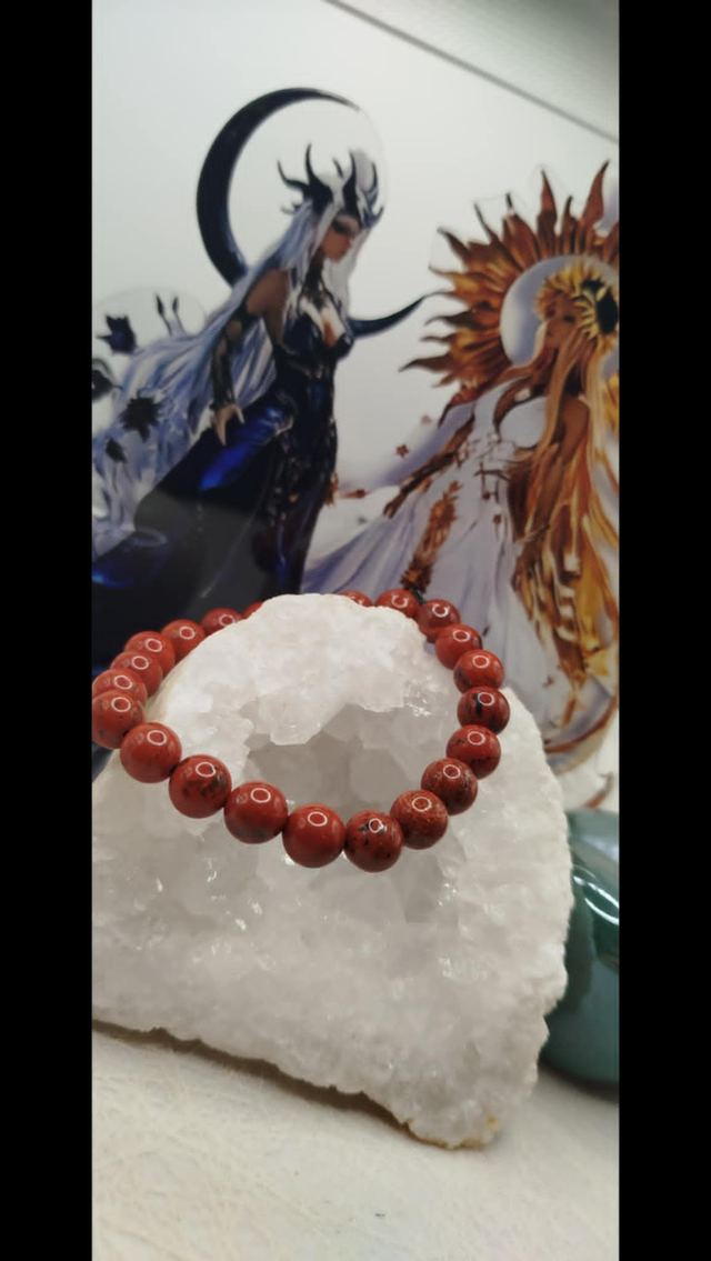 Bracelet en Jaspe Bréchique – Collection Minimal Touch