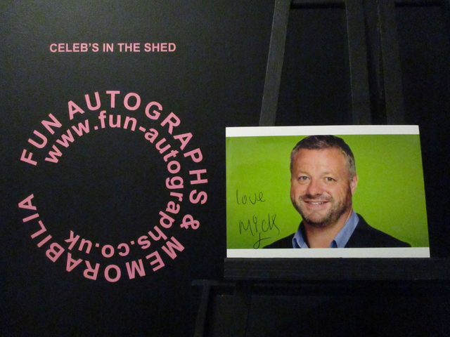 Mick Norcross Authentic Autographed 6x4 Photograph (B)