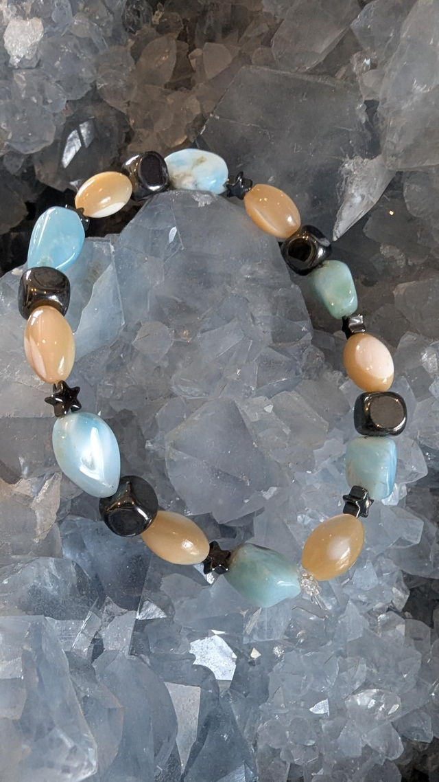 Bracelet fillette &quot; Apaisement et équilibre&quot; t14