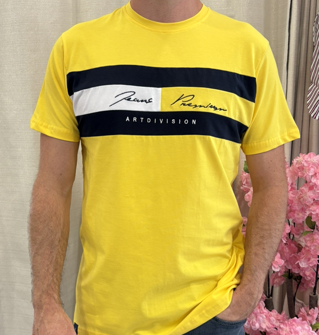 T-shirt jaune 
