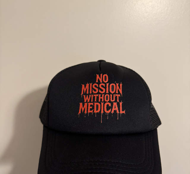 NEW! No Mission Without Medical - Trucker hats v1