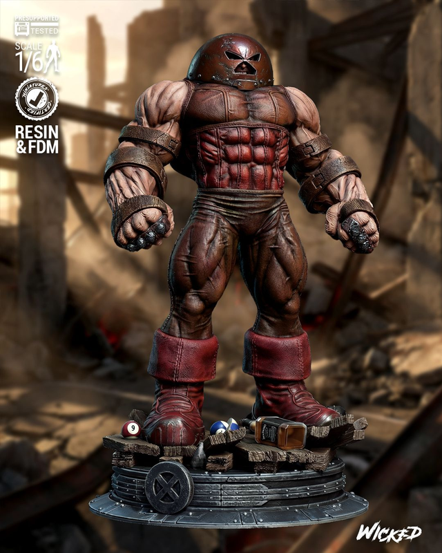 STATUE JUGGERNAUT série X-men comics