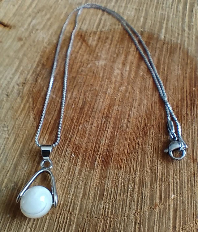 Collier ras de cou Nacre 