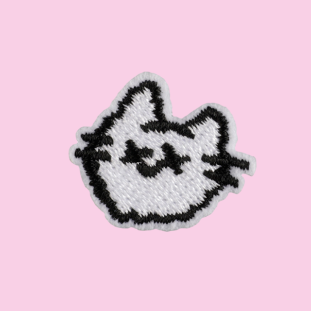 Black&amp;White Cat Head