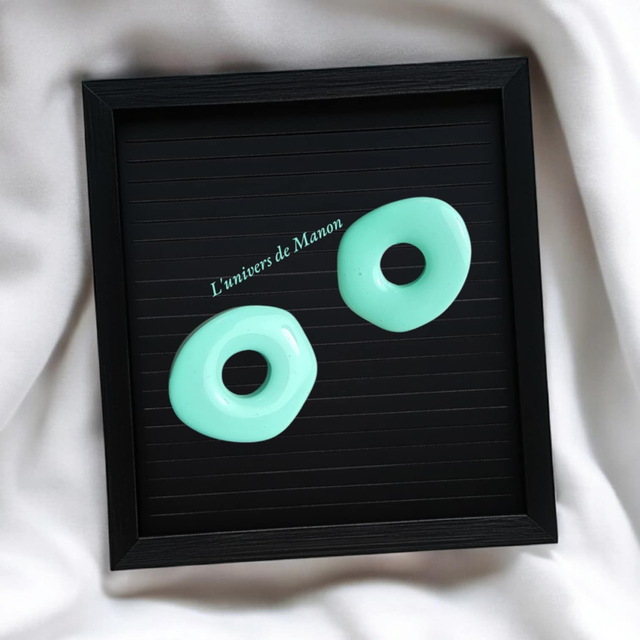 2 Pampilles  (créoles interchangeables) 