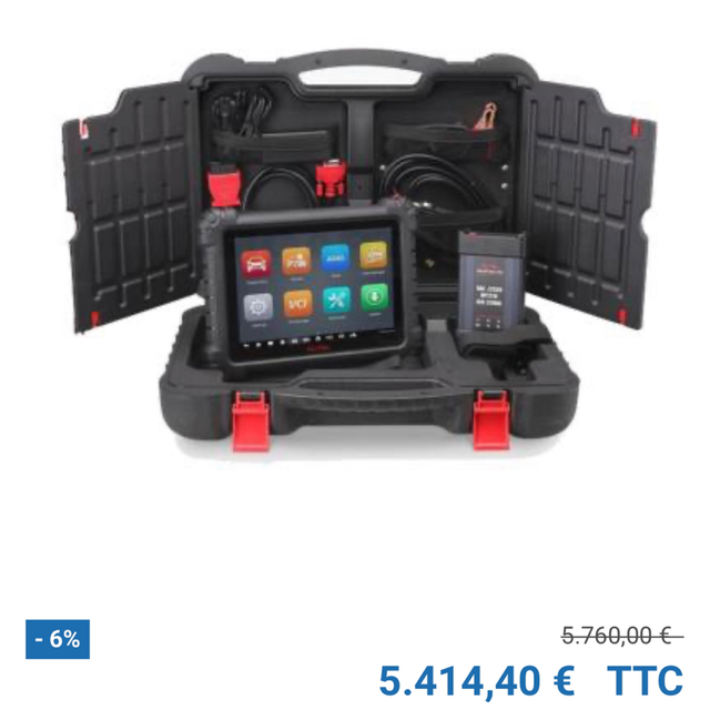  Autel Maxisys MS909 1 an , 2 ans ou 3 ans de mise à jour inclus (Offre très limitée sur version 2 ans et 3 ans)