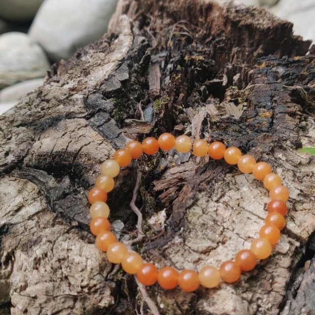 Aventurine Orange Bracelet 6 mm