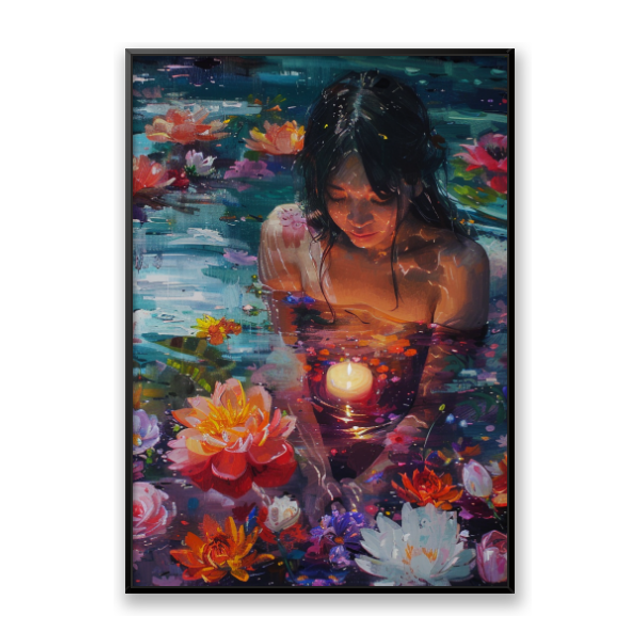 Menina iluminada