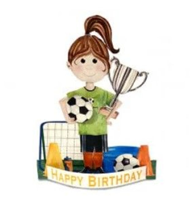 Footballer Girl Pop Out (FP9001) 