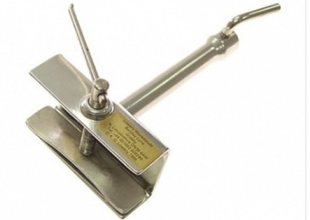 Lowery Side Clamp Silver Grey