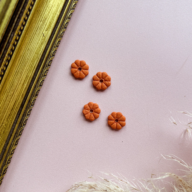 Mini dahlia - orange brûlé