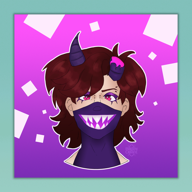 Ranboo Halloween Print