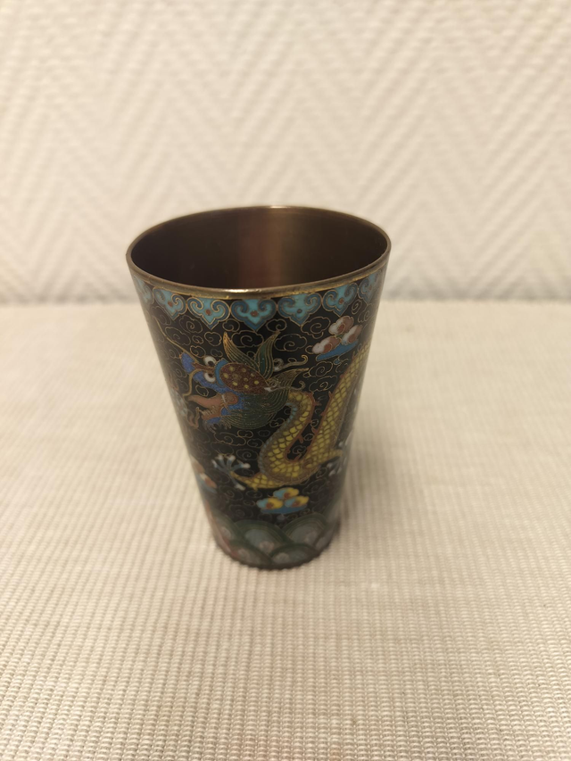 Cloisonne messinkipikari #027