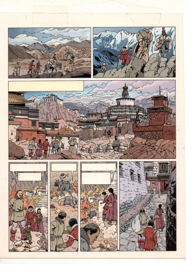 planche couleur Vasco Tome 11 pl 40 - couleur + film