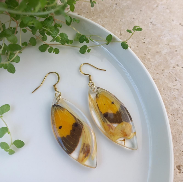 Boucles d'oreilles ∙ doré ∙ Natur'ala Chevrefeuille