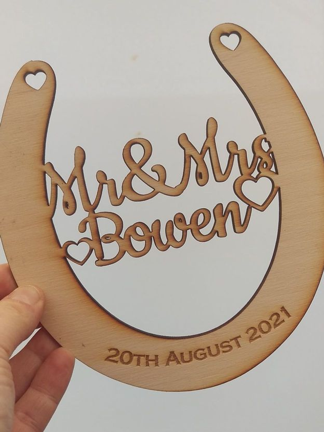 Wedding Horseshoe - Traditional gift