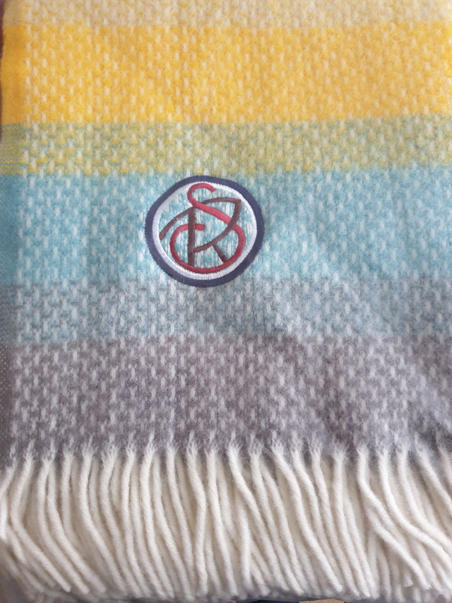 ORA Throw - Ombre, Tidal - 130x200cm