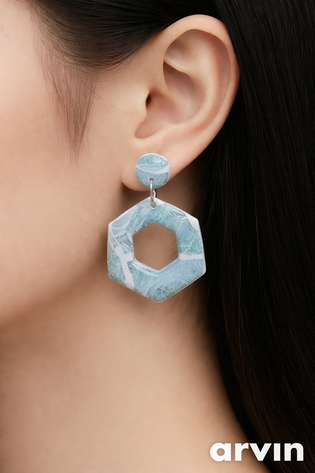 Boucles d'oreilles Océan