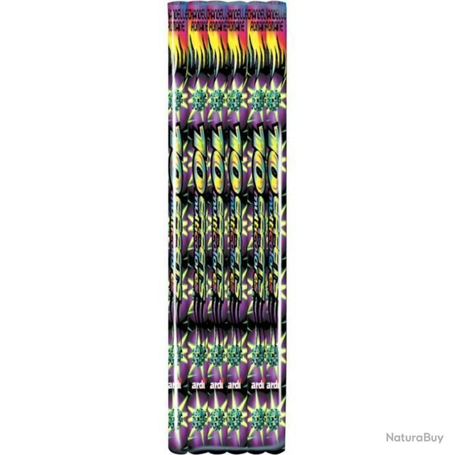 paquets de 10 chandelles romaines 10 effets