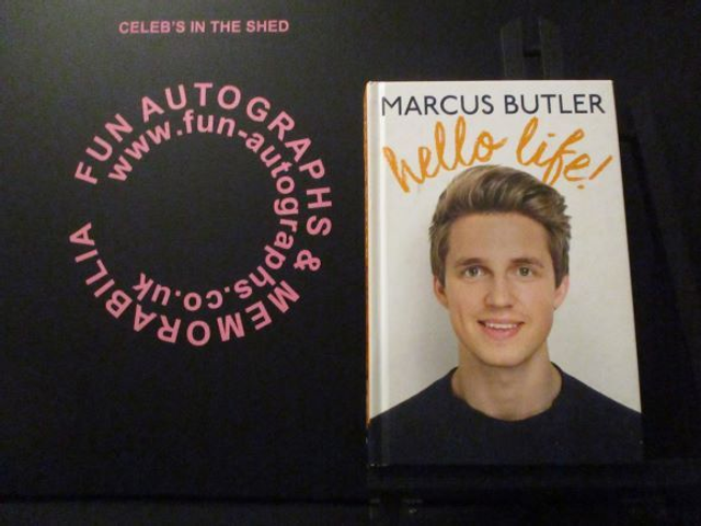 Marcus Butler 'Hello Life!' Authentic Autographed Hardback Book