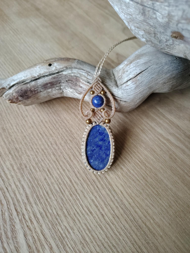 Collier Lapis Lazuli et Hématite
